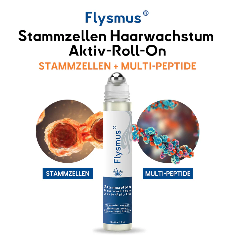✅ Offizieller Shop: Flysmus® Stammzellen Haarwachstum Aktiv-Roll-On | Sichtbare Ergebnisse in nur 7 Tagen (🔥BIS ZU 70 % RABATT) - Image 4